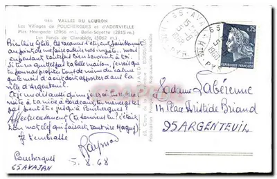 Dolina Louron — wioski Pouchergues i Adervielle — Tito — Rewers