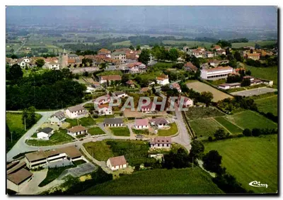 Arthez-de-Béarn — Vista geral aérea — Impressor Combier