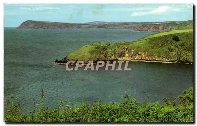 Dinas Head, nr. Fishguard — vista costeira — Colourmaster International PE 657