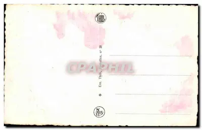 앤티크 엽서 브뤼헤 성당 — 뒷면