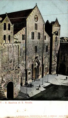 Basílica de São Nicolau — Nápoles — G. Blümlein & Co., Franfurt s.M., Rapp. C. Imperial, Nápoles 219