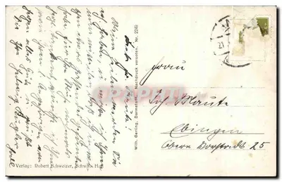 Hall (Schwaben) — Josenturm — Verlag Robert Schweizer, Hall — Rewers