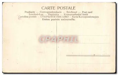 Luxemburgo — Alzette no Grund — Ch. Bernhoeft, Série 1905 — Verso