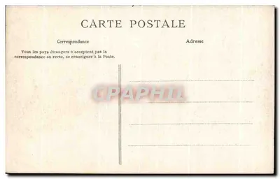 Bilhete postal antigo Lauterbrunnen A cascata do Trummelbach — Verso