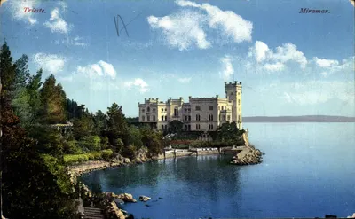 Miramar — Trieste — Fotocromia Nr. 8105