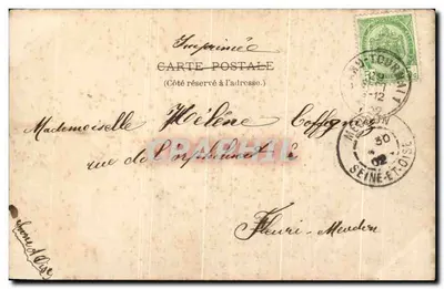 Charleroi - Novo ponte da Vilette (Estação) — D.V.D. 7041 — M.-L. Riscart — Verso