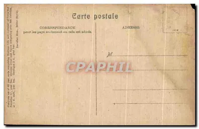 Beirut - from Quarantine — vue du port et des bâtiments — éditeur inconnu, n° 705 — Verso