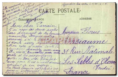 Around CHARLEROI — The Sambre — Publisher Léon Poufoue, No. 31 — Back