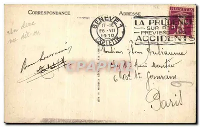 GENÈVE — O Porto — LL — n° 656 — Verso