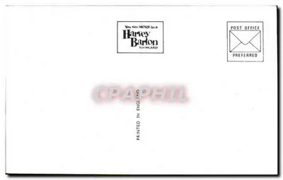 Yat Rock, Tintern Abbey, Ross-on-Wye — The Three Counties — Harvey Barton Viewcard — Verso