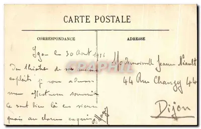 Lyon — Ponte e Margem do Rio Rhône — 70 — Verso
