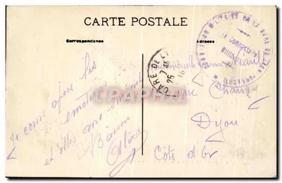 LYON — Pont Saint-Clair en de Croix-Rousse — E. R. — Achterkant