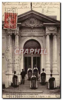 1914 के कॉलोनियल प्रदर्शनी के पाविलियन — अल्जीरिया — ऑफिशियल एडिशन एल.एल.