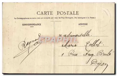 Fonte da Juventude — Arredores de DIJON — L. V., editora — Verso