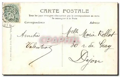 Marie — Lettera d'amicizia — Editore: I nomi illustrati della Marca 'ÉTOILE' — Verso