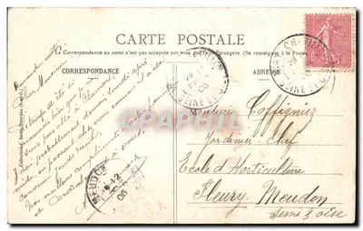 Visão geral da Cidade de DOURDAN (Seine-et-Oise) — Arrondissement de Rambouillet — Editor não visível — Verso
