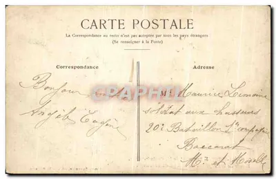 Pont-sur-Seine — Własność pana Casimira-Périera. Wejście do Własności. Dom konserwatora. — Rewers