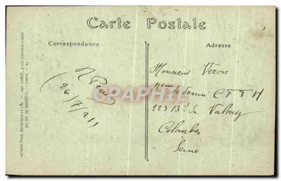 Niort — Ogród La Brèche — Jhet, wydawca — Rewers