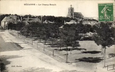 Sézanne — O Champ-Benoit — Edit. Marion