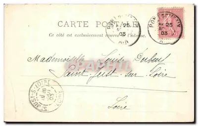 Pont-de-Vaux — O Molino na Reyssouze — Coleção Gambin Filho, n°25 — Verso