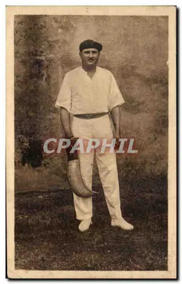 Jogador de pétanque — Tipo Basque — editor desconhecido, número de série não visível