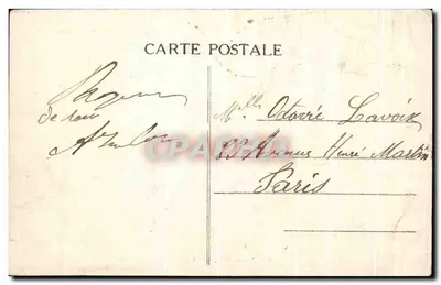 Castelo de LASVY — Um canto do Parque — Ville Aussas, na Vienne (Gers) — Verso