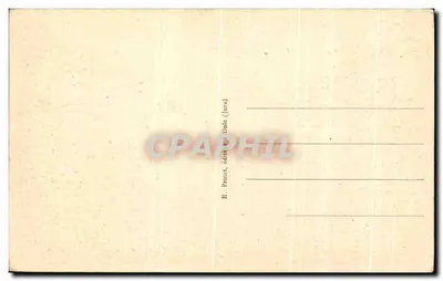 A Fonte do Doubs em MOUTHE — A Franche-Comté Pittoresca — E. Proost, editor (Jura) — n° 1501 — Verso