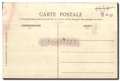 Amiens — Katedra — Portal Świętego Chrystofora — Rewers