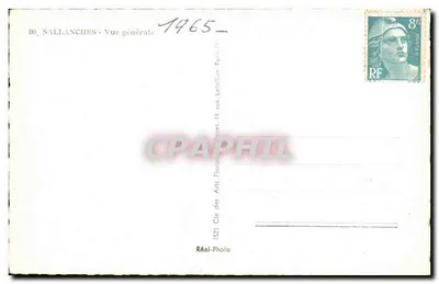 Sallanches — Ogólny widok — Réal-Photo, Paryż — Rewers