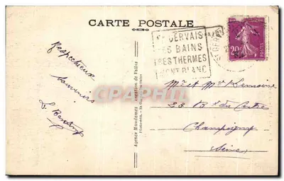 Saint-Gervais-les-Bains — Le Fayet, Le Parc et l'Établissement Thermal — Agence Maudamez, n°250 — Rewers