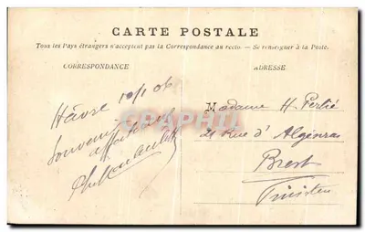 Sainte-Adresse — Molozy — E.J. Wydawca — Rewers