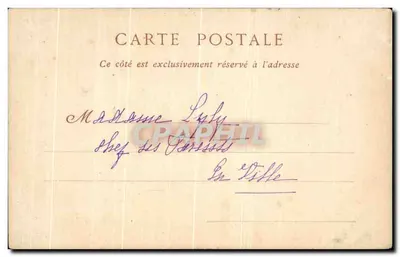 Castillo de Châlons-sur-Marne — vista general — Editor: M. y Mme Chalier, n°13 — Reverso