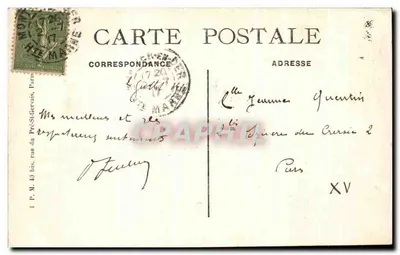 Montier-en-Der — Coro da Igreja — Livraria Ch. Sacher — Verso