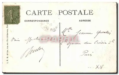 Montier-en-Der — Frente da Igreja — Livraria Rive — Verso