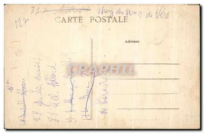 VIEUX-PONT — Castillo del Desierto — Editor: M. H. H. (n° 122) — Reverso