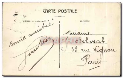 Caunes-Minervois — Notre-Dame-du-Cros — Editore: Léon Dicatello — Verso