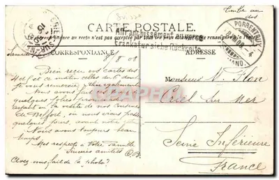 The Gorges of Moutier — Delémont-Bienne Line — Edition Burgy, Lith., Lausanne n°4265 — Back