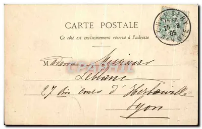 Trajes de Saboya (Tarentaise) — Lib.-Edit. E. Reynaud, Chambéry — n° 25/8/8 — Reverso
