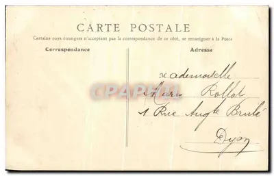 Nevers — Plac Républika — wydawca B.R. Paris, nr 7 — Rewers