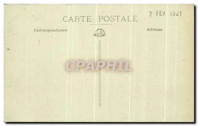 Granville — Burza na Plat Gousset — J. Puel fot. — Rewers