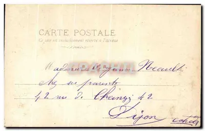 Saint-Étienne — Monument des Combattants — éditeur S.L.P. n° 436/21 — Verso