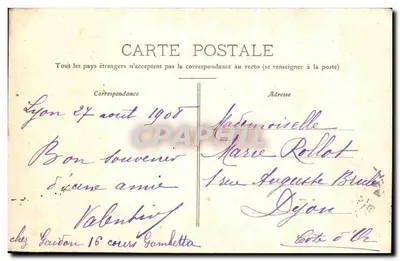 LYON - 92 - Un angolo del Parco della Tête-d'Or — editore non visibile, numero di serie non leggibile — Verso
