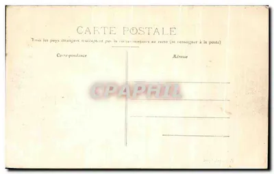 LYON — Coteau de Fourvières, Pałac Sądowy i Most Pałacowy — P. Martel, Lyon, nr 19 — Rewers