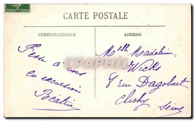 Bois de Cise — Le Trou du Diable — LL — Verso