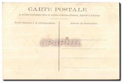 Bourges — Hôtel Lallemand — Cheminée Louis XII — Imp. Laussedat, Châteaudun — Verso