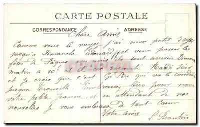 Trouville — Plac Hotele Miasta — C.A.B. n°17 — Rewers