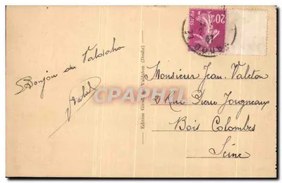 Camp Valdahon — Mess i Budynek Oficerów — Wydawnictwo Girard (Doubs) nr 4 — Rewers