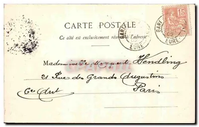 Beaumontel — A Igreja — Léon Vivier, editor, Beaumont-le-Roger — Verso