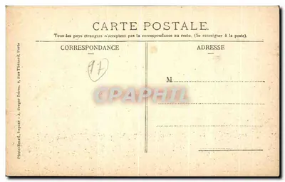 Ferrières-en-Brie — Het Park — Engelse Chalet — Jachtafspraak — Uitgave Aubry — Achterkant