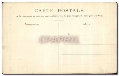 Crouy-sur-Ourcq — Wieża starego zamku XIV wieku — Wydawnictwo Grépaux, La Ferté-Milon, n°95 — Rewers
